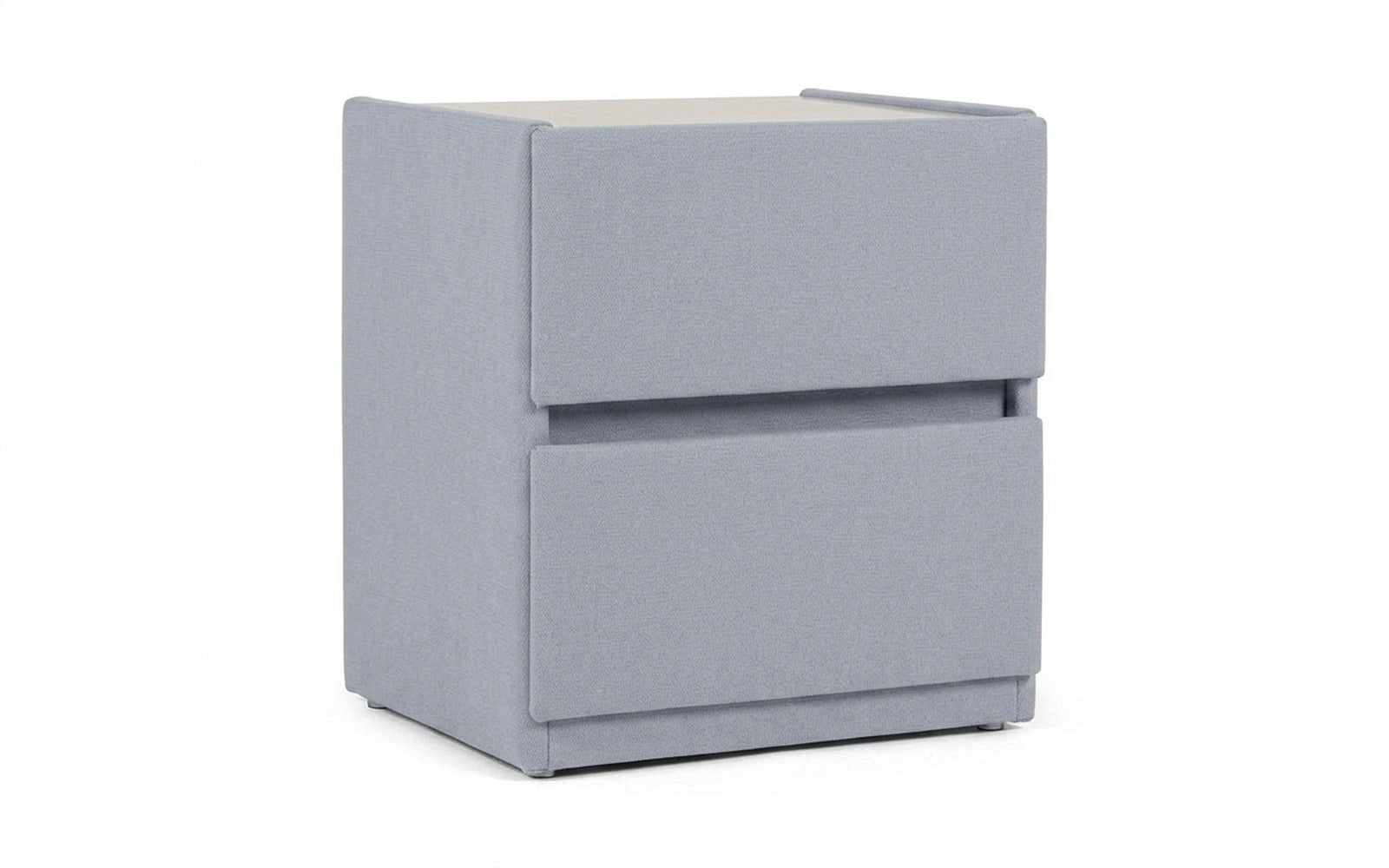Oscar nightstand in Balance 900 fabric, product photo on white background
