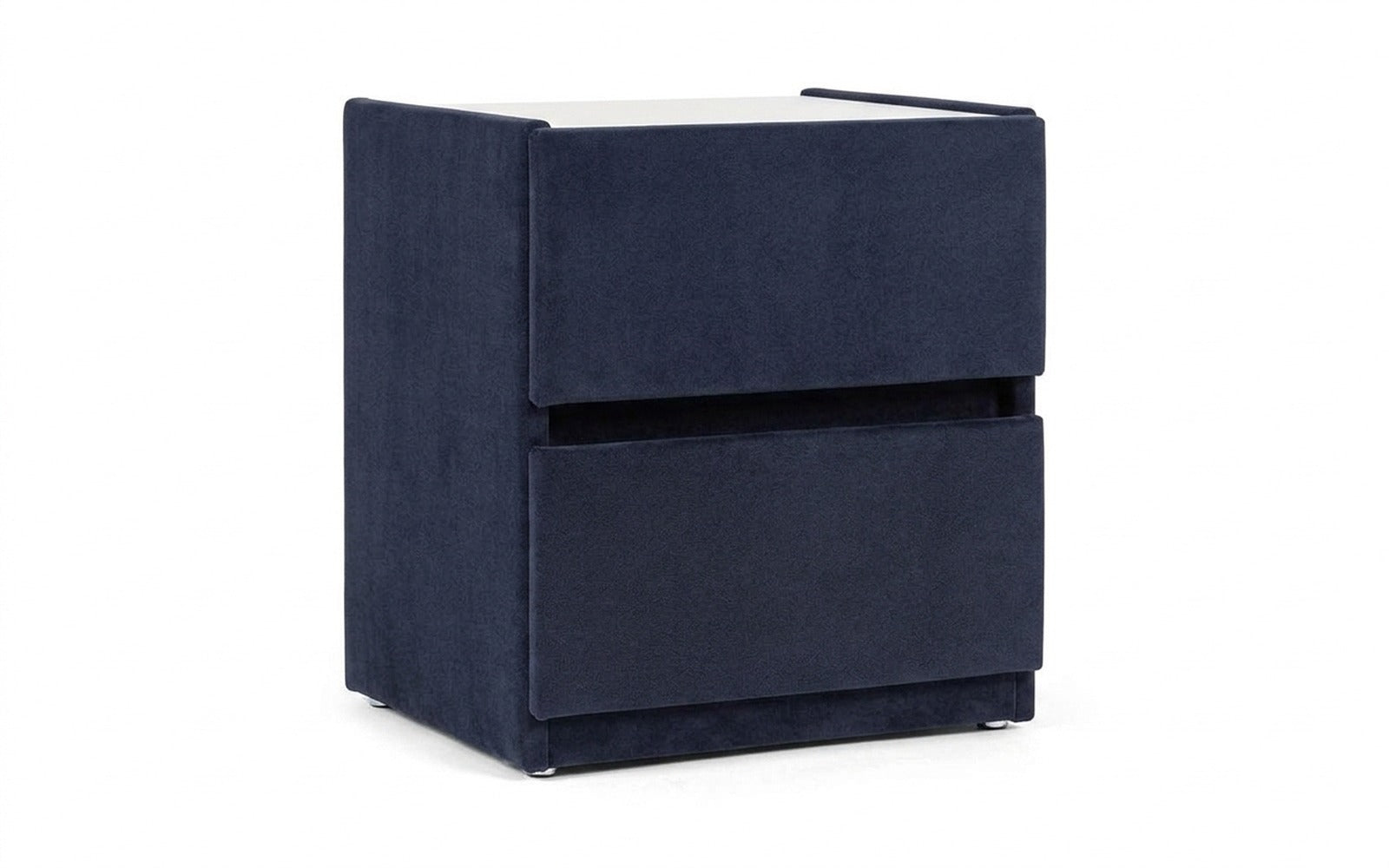 Oscar nightstand in Casanova Scandy fabric, product photo on white background