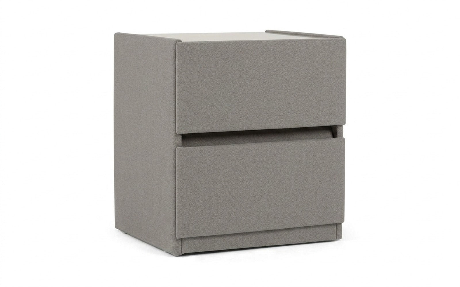 Oscar nightstand in Dumont 24 fabric, product photo on white background