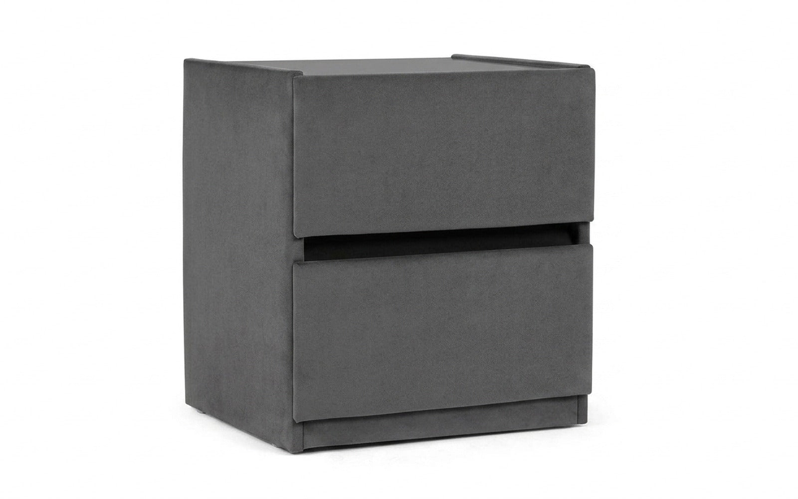 Oscar nightstand in Dumont 26 fabric, product photo on white background