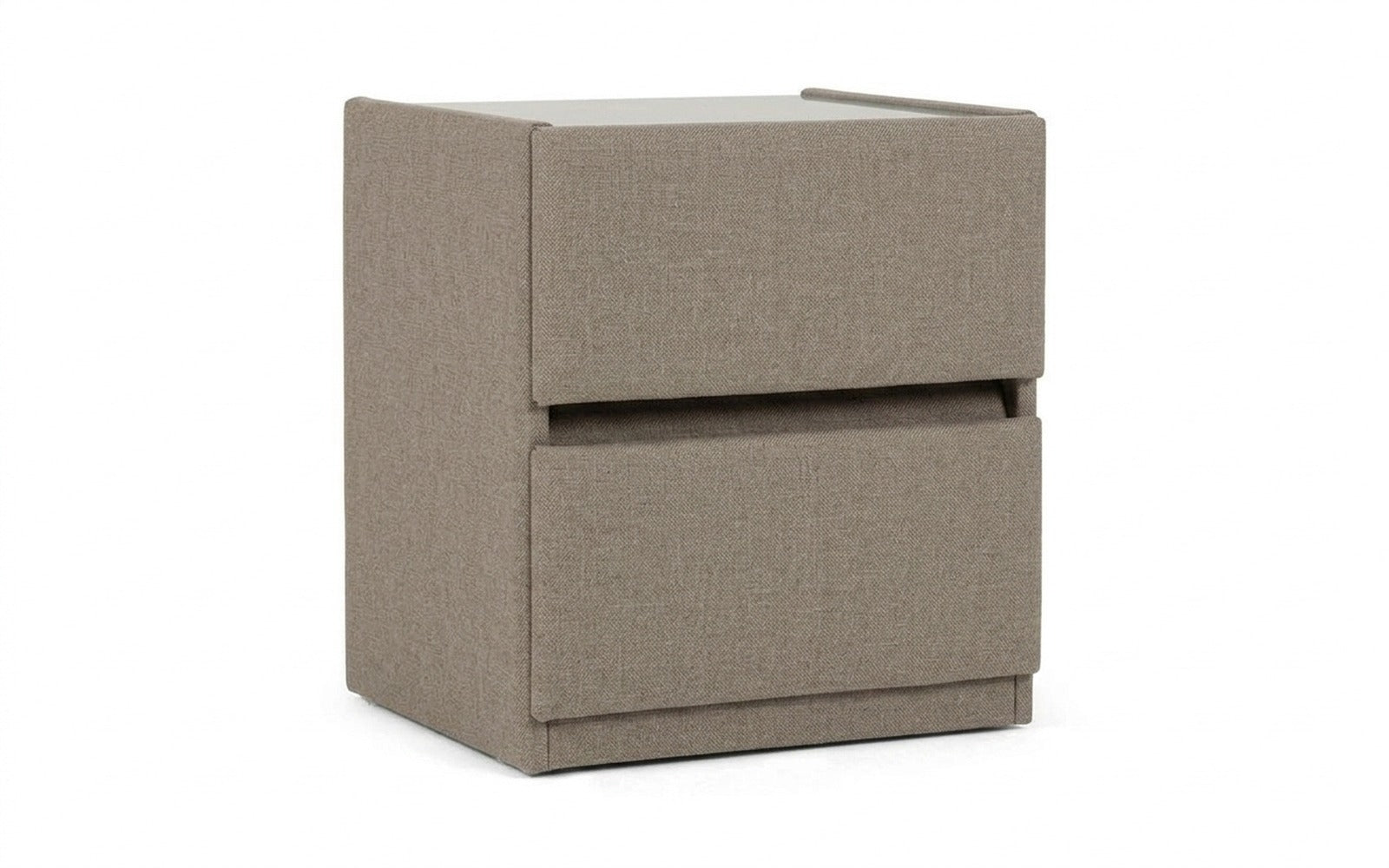 Oscar nightstand in Forte 17 fabric, product photo on white background