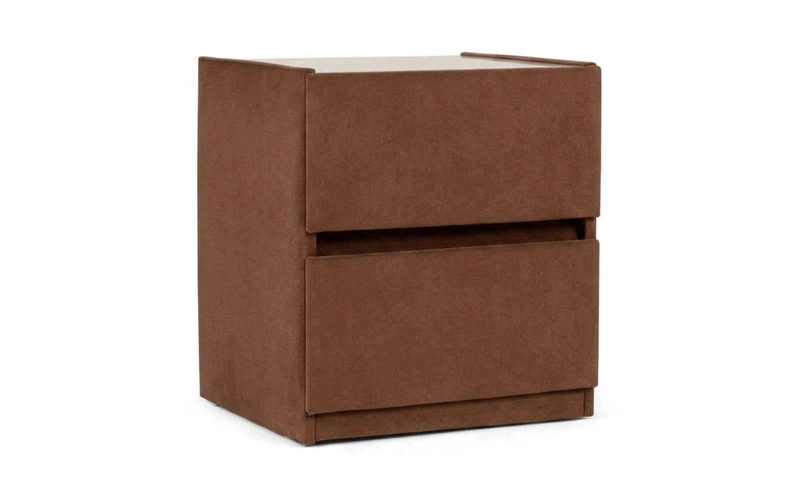 Oscar nightstand in Galaktika Grap fabric, product photo on white background