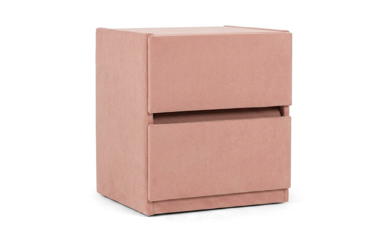 Oscar nightstand in Royal I Sorbet fabric, product photo on white background
