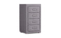 Richmond nightstand in Aura 03 fabric, product photo on white background