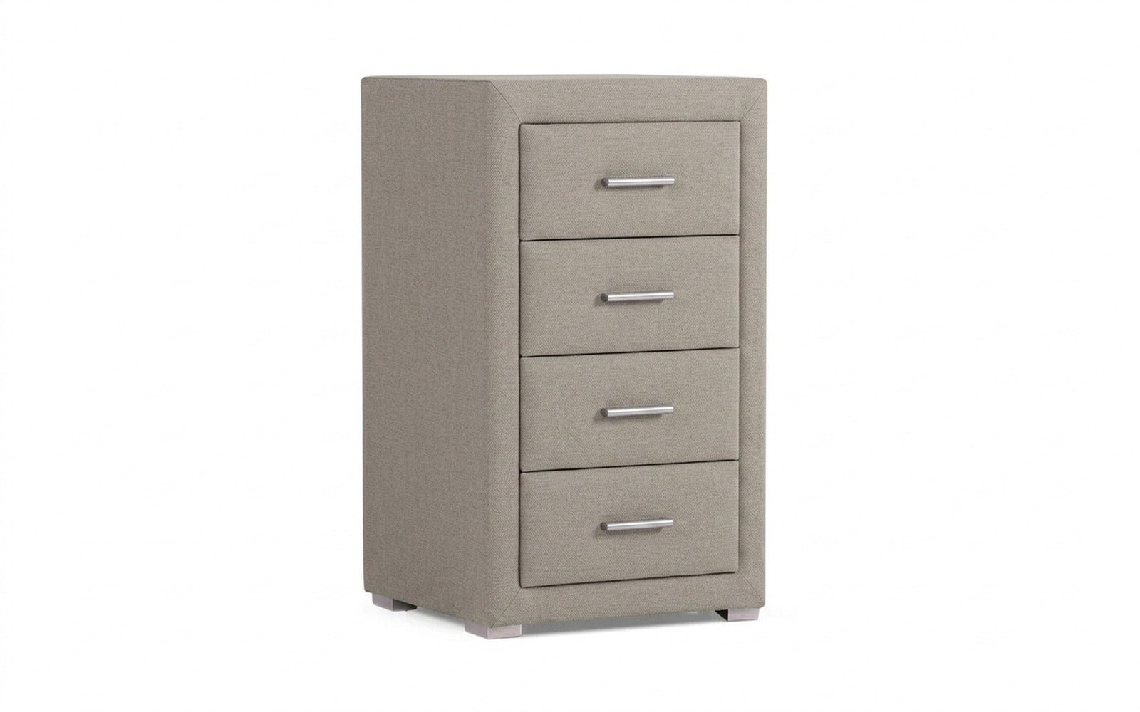 Richmond nightstand in Forte 03 fabric, product photo on white background