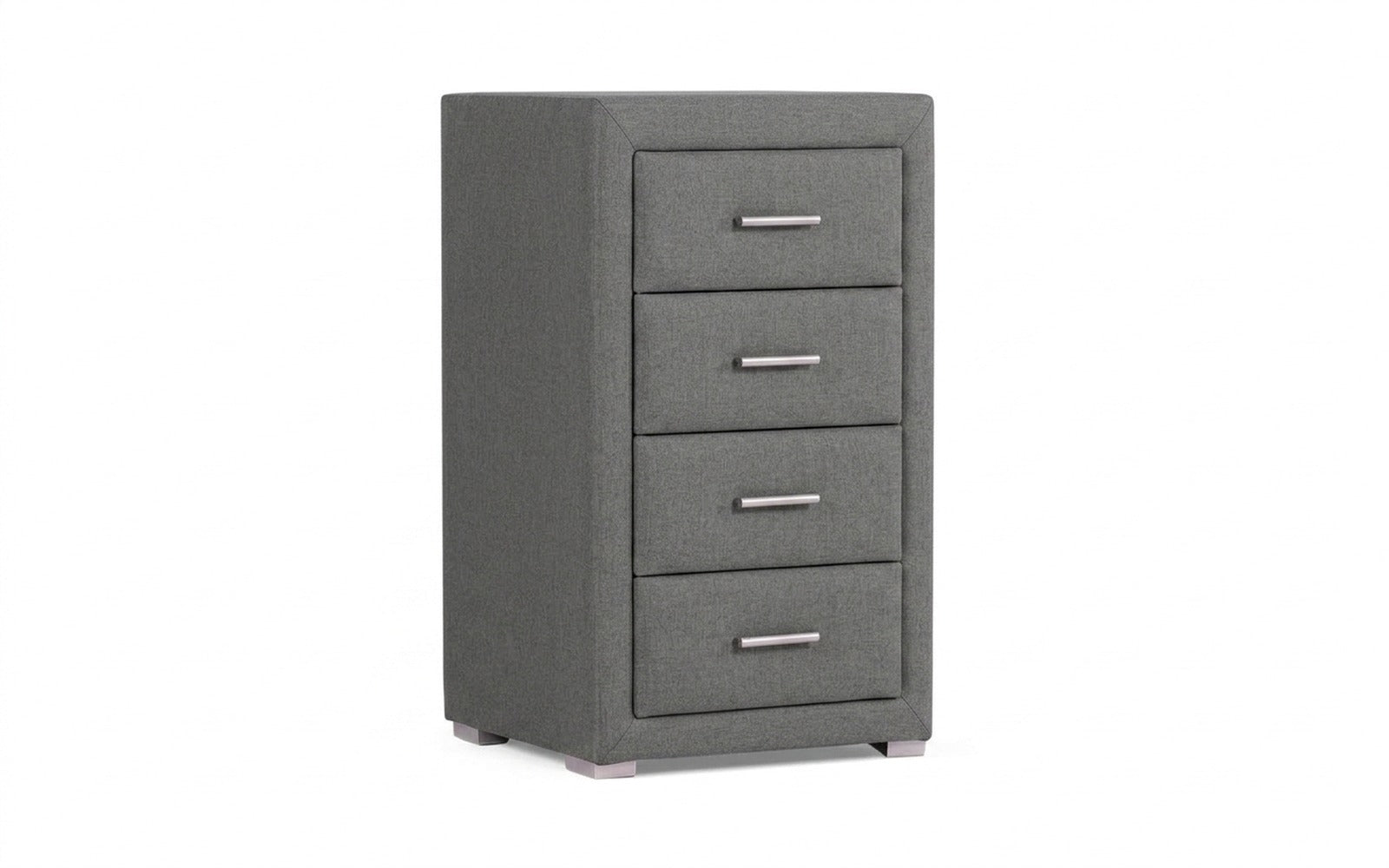 Richmond nightstand in Prime Dark fabric, product photo on white background