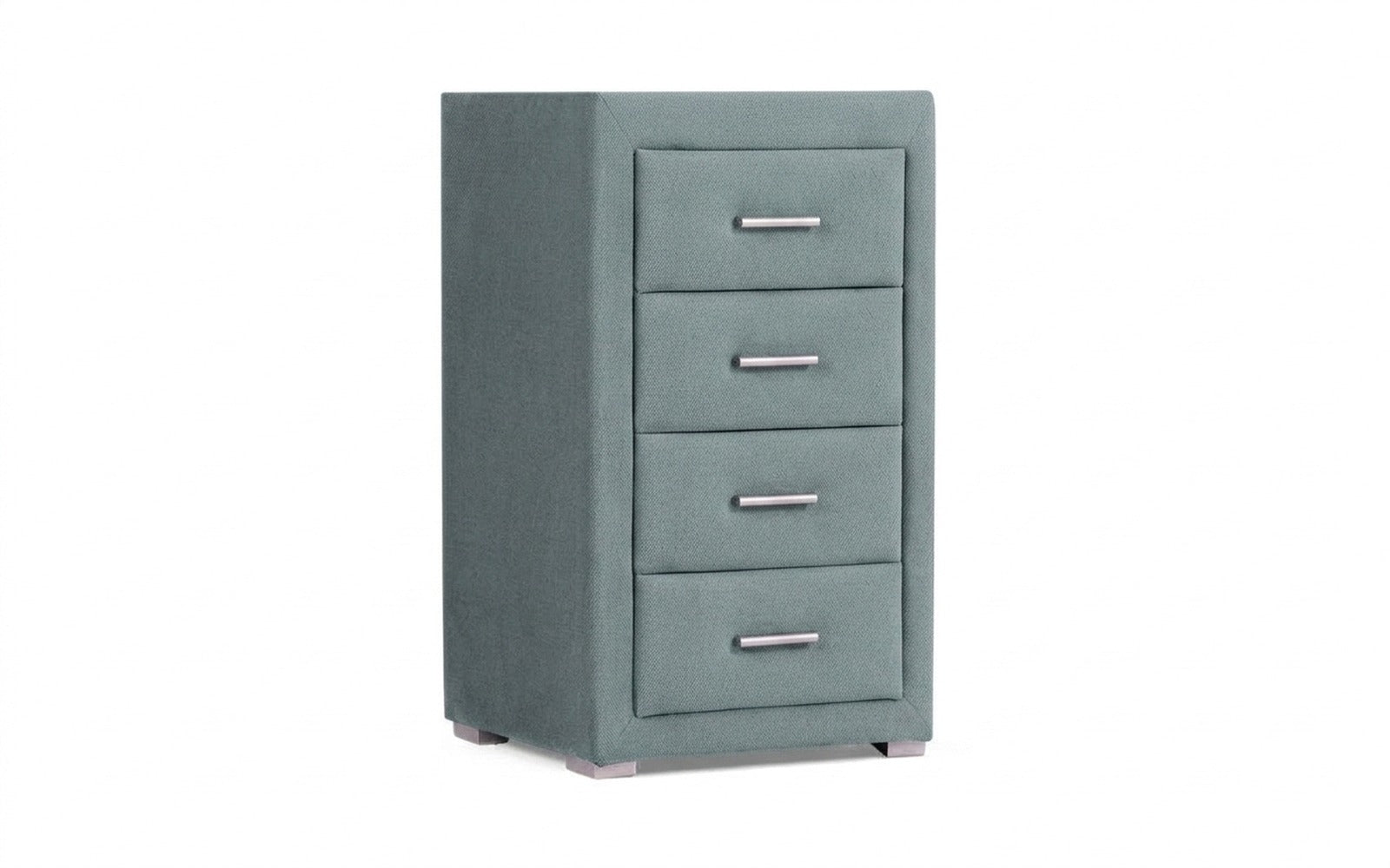 Richmond nightstand in Royal I Capri fabric, product photo on white background