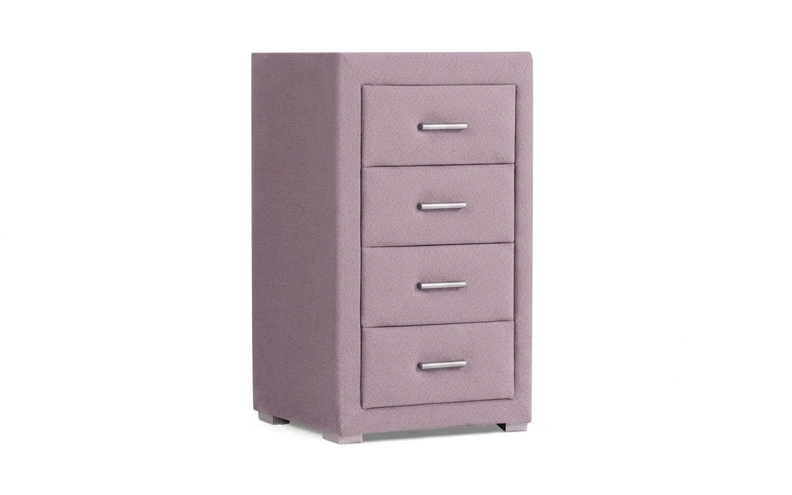Richmond nightstand in Royal I Lavanda fabric, product photo on white background