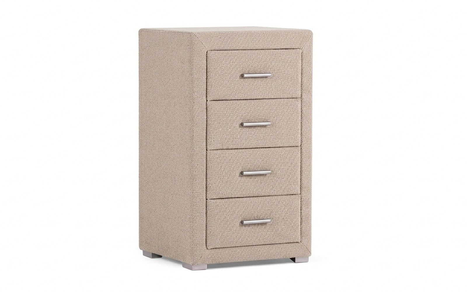Richmond nightstand in Royal I Sandy fabric, product photo on white background