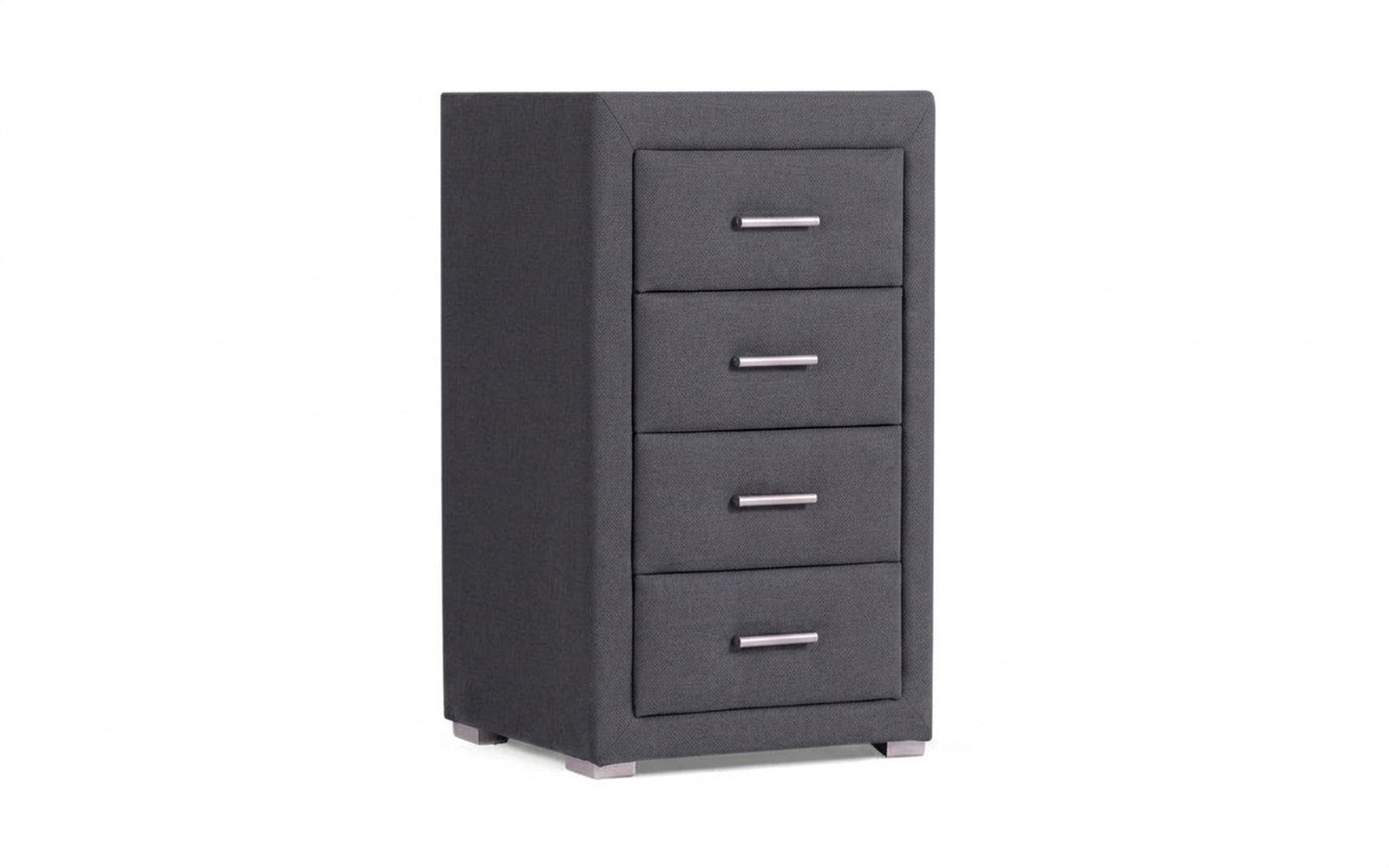 Richmond nightstand in Velutto 32 fabric, product photo on white background