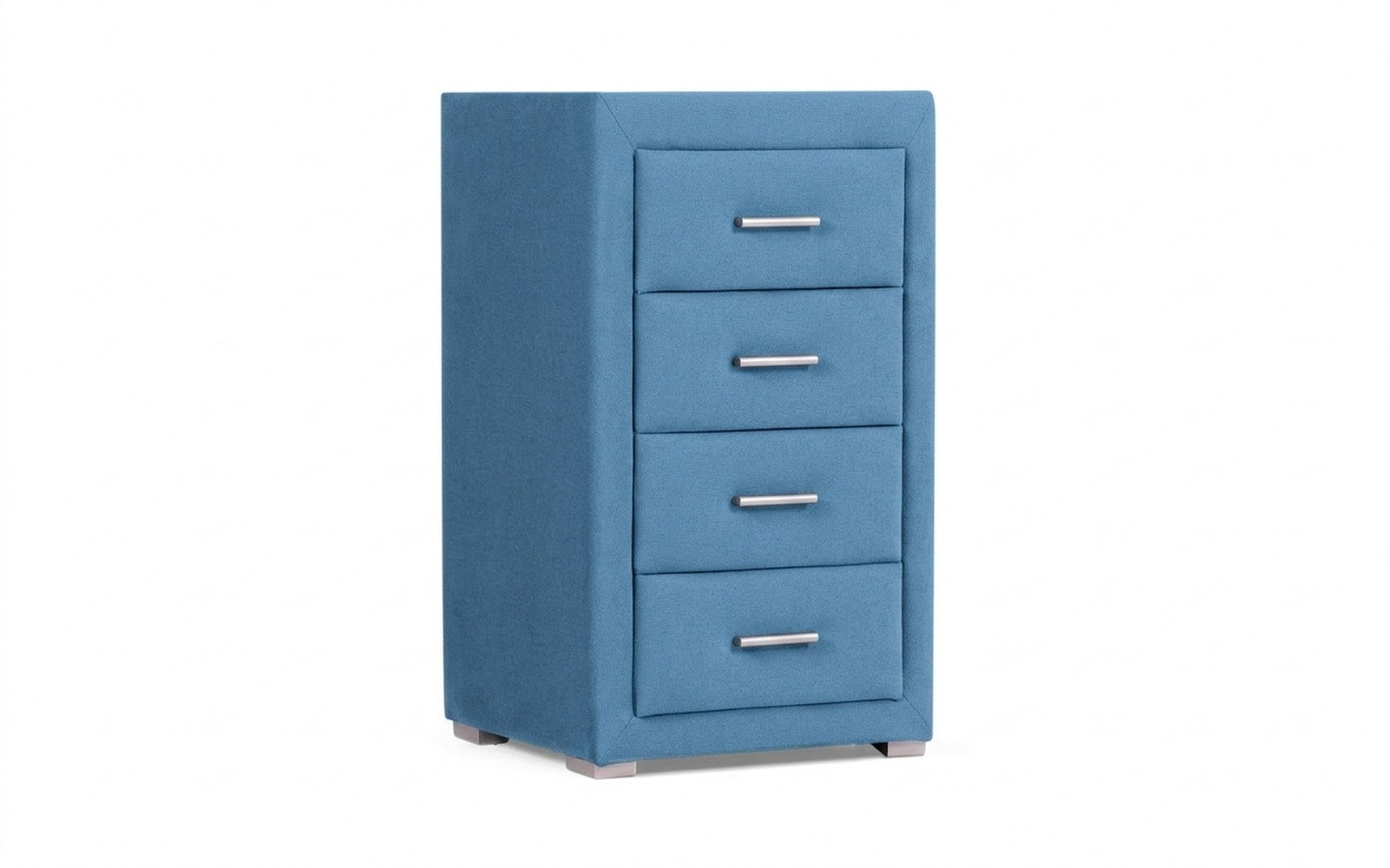 Richmond nightstand in Velutto 47 fabric, product photo on white background