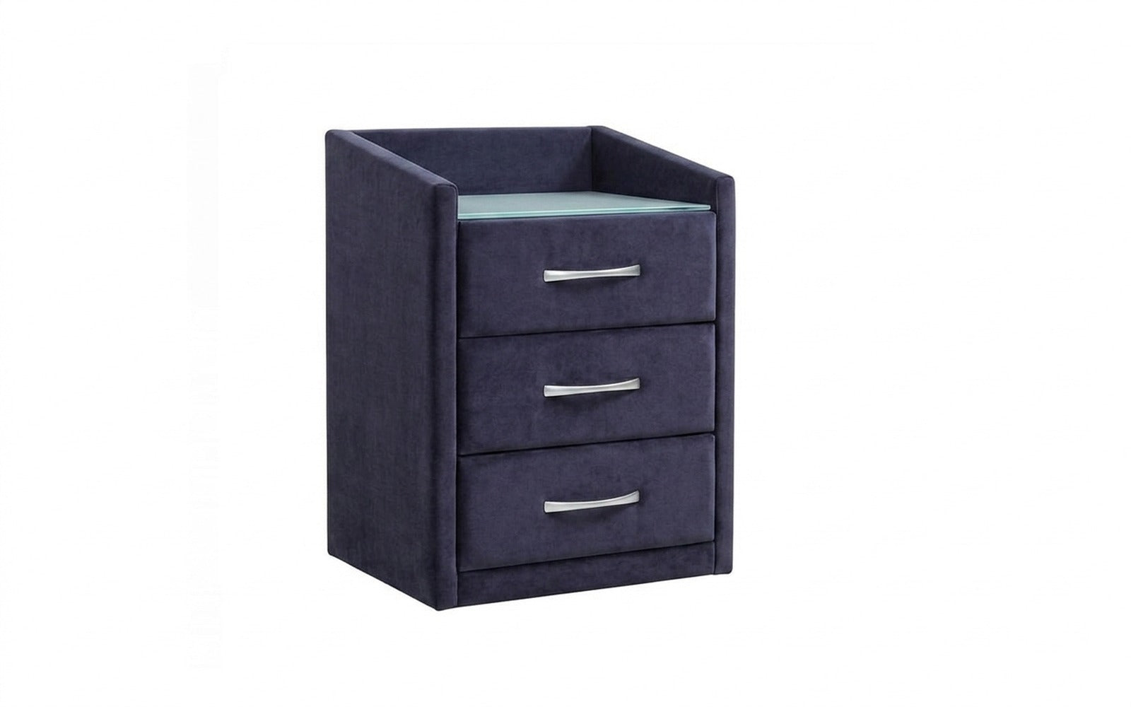 Teffi nightstand in Casanova Scandy fabric, product photo on white background