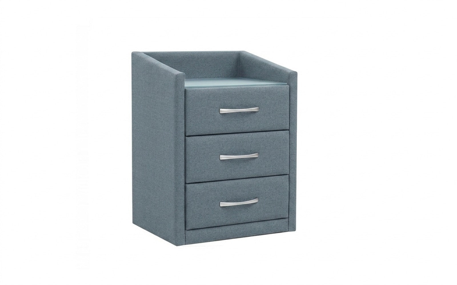 Teffi nightstand in Forte 14 fabric, product photo on white background
