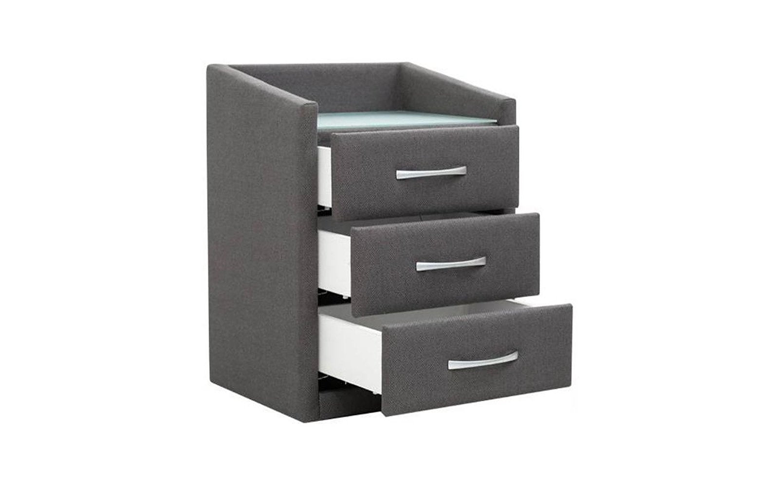 Teffi nightstand, product photo on white background, view 4