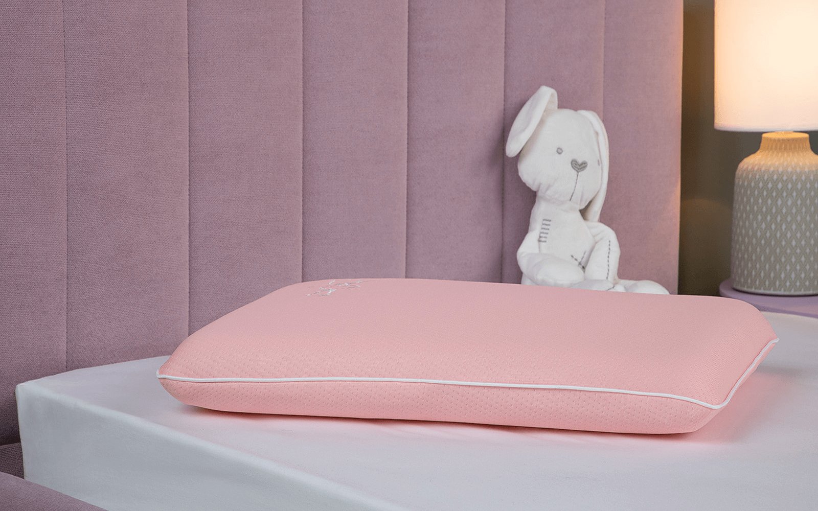 Baby 3+ pillow in a bedroom interior, view 2