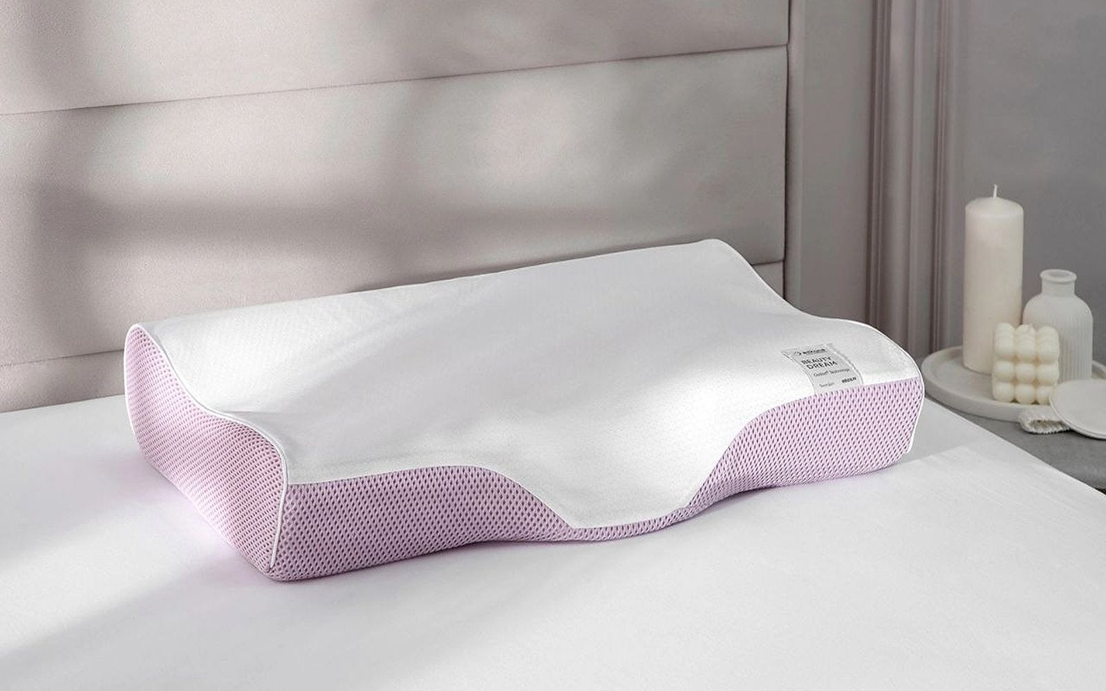 Beauty Dream pillow in a bedroom interior, view 2