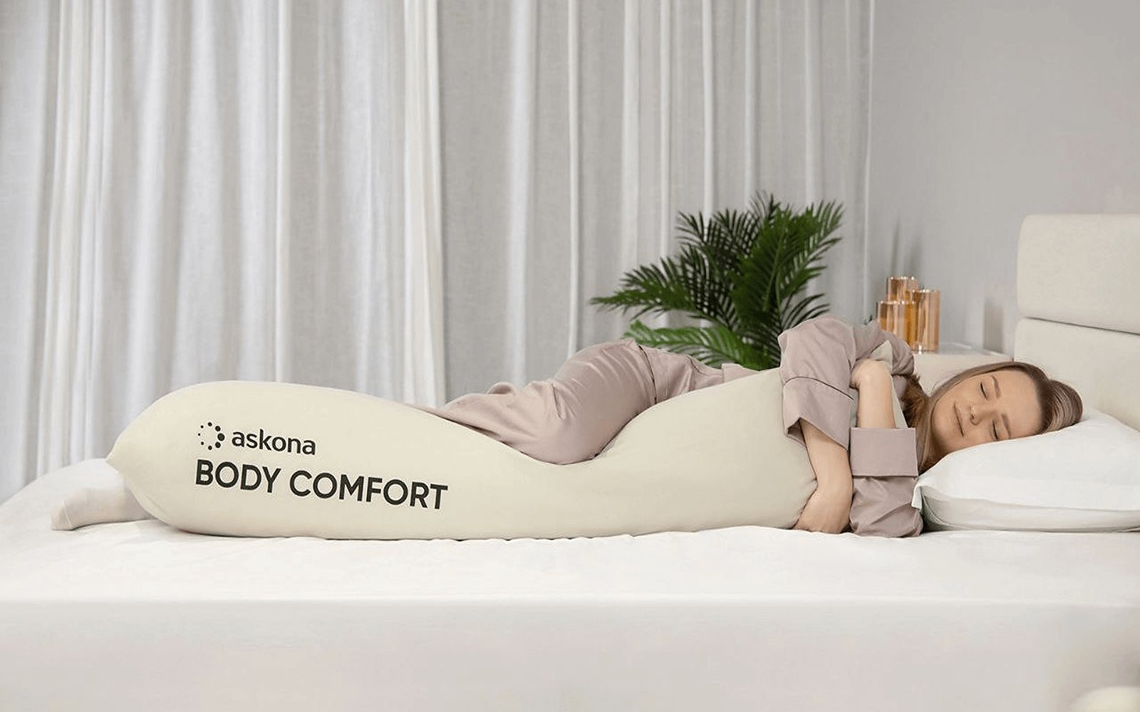 Body Comfort pillow in a bedroom interior, view 2