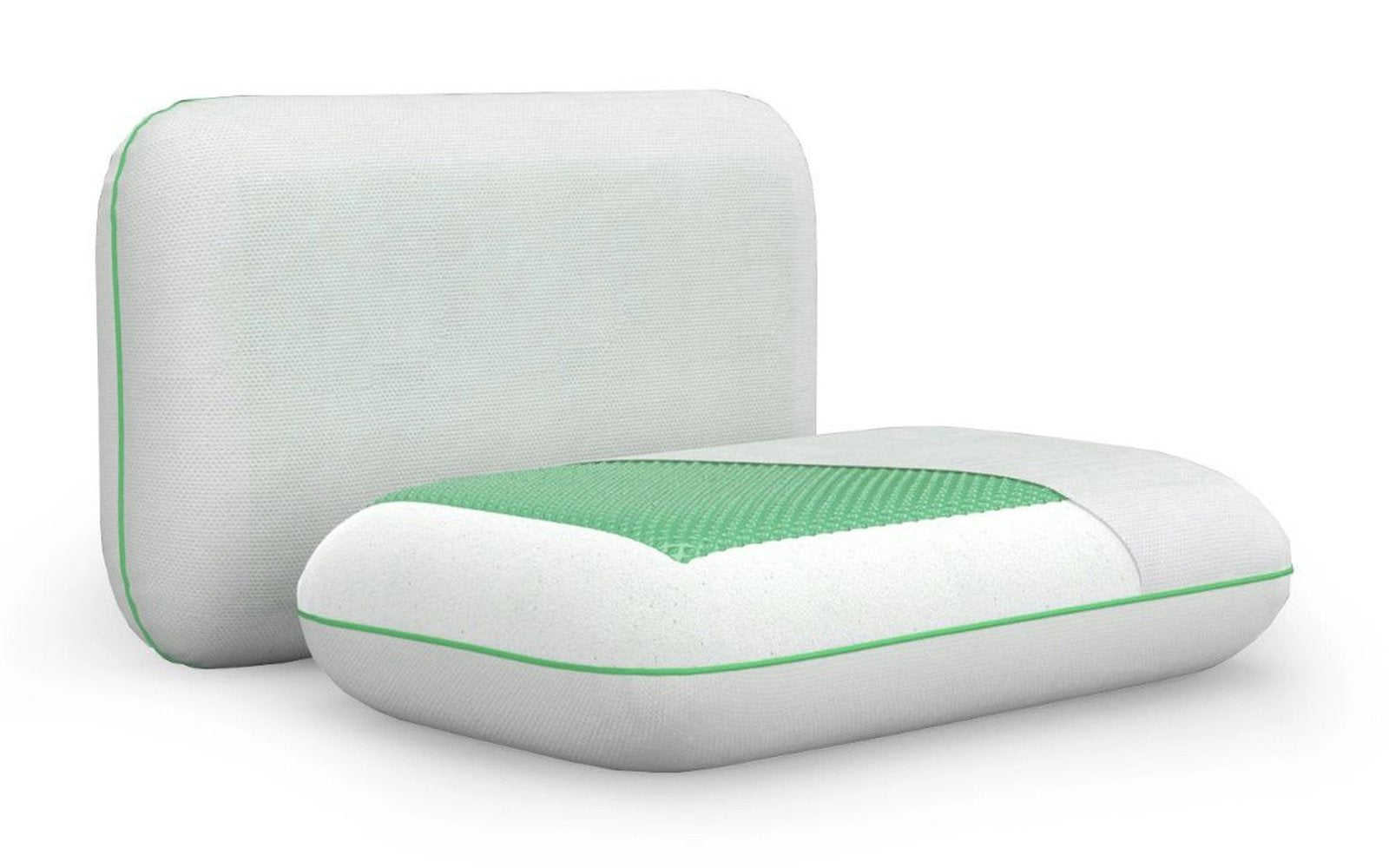 Classic Green pillow, product photo on white background, view 2