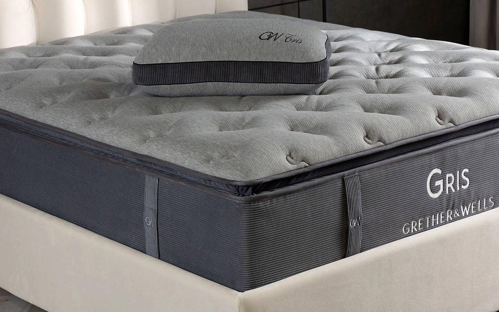 PILLOW EXP GRETHER&WELLS GRIS