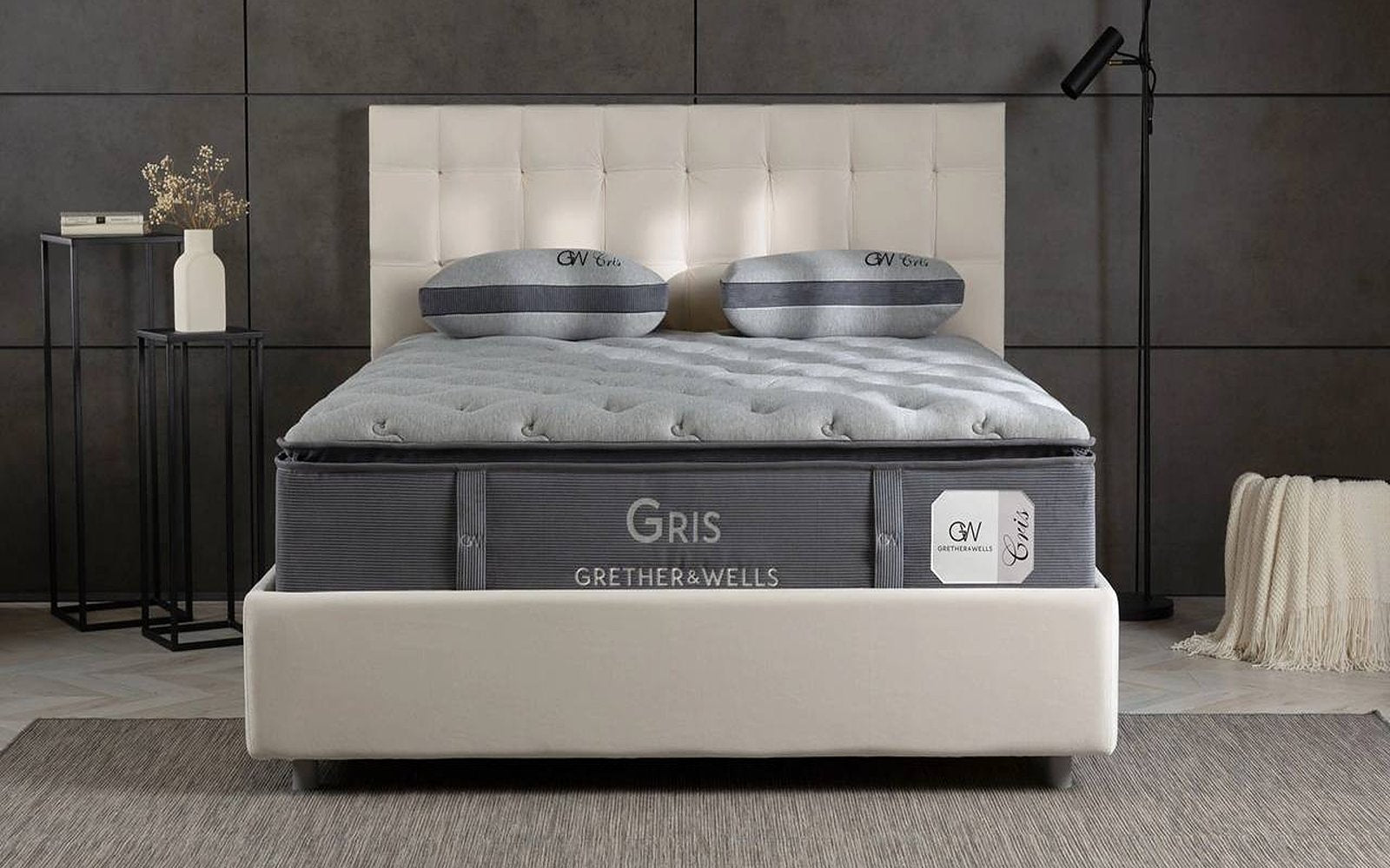 PILLOW EXP GRETHER&WELLS GRIS
