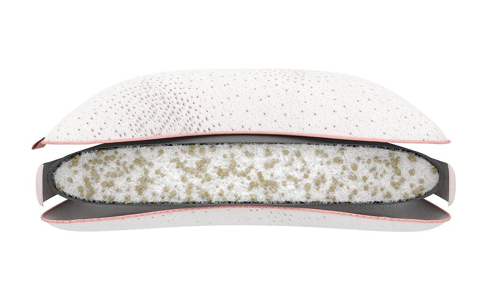 Grether & Wells Rose pillow, product photo on white background, view 2