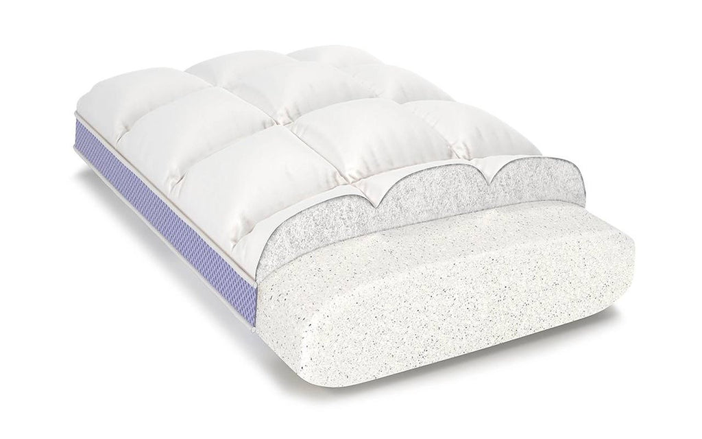 Omega pillow, product photo on white background, view 1
