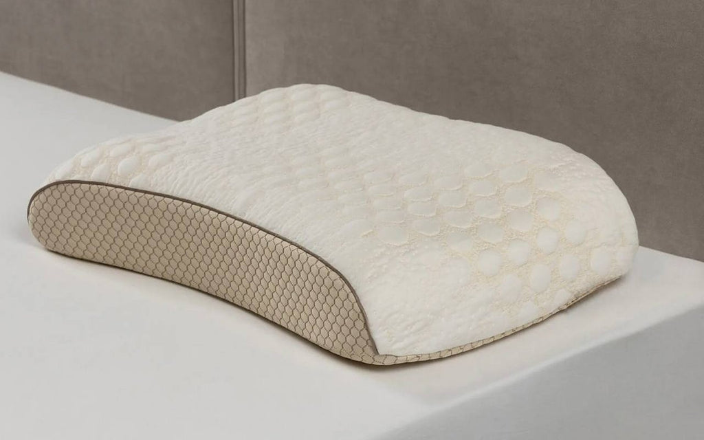 Ortho Contour pillow in a bedroom interior, view 3