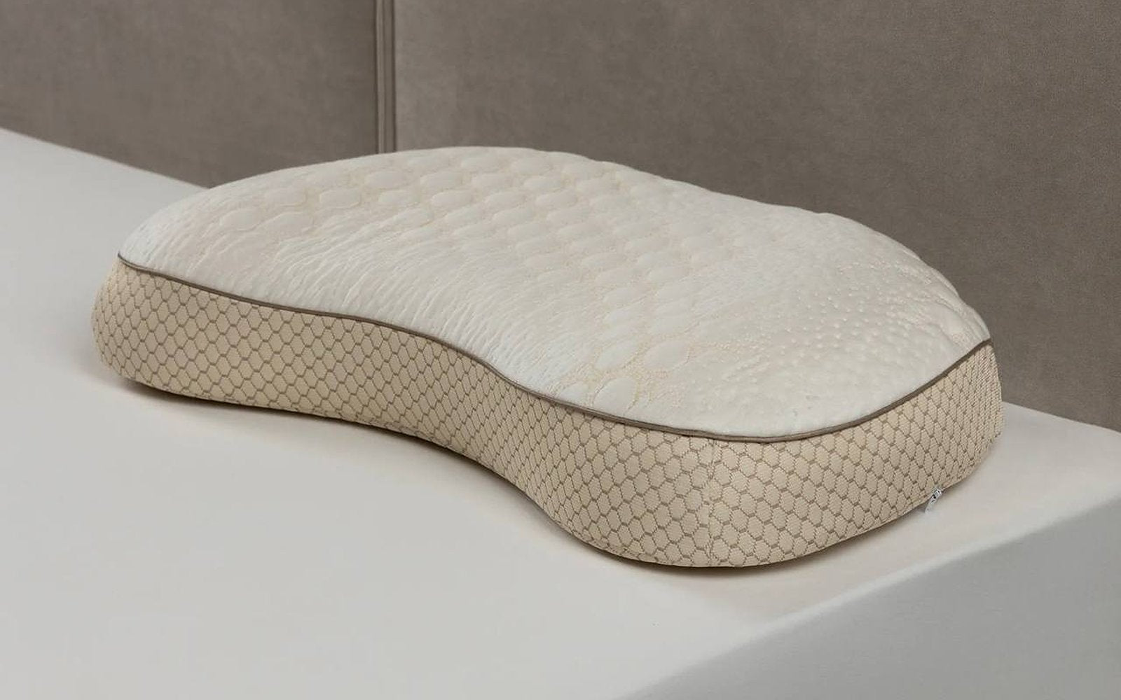 Ortho Profi pillow in a bedroom interior, view 1
