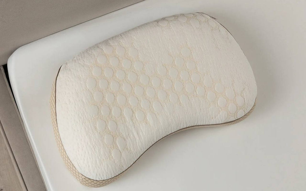 Ortho Profi pillow in a bedroom interior, view 2