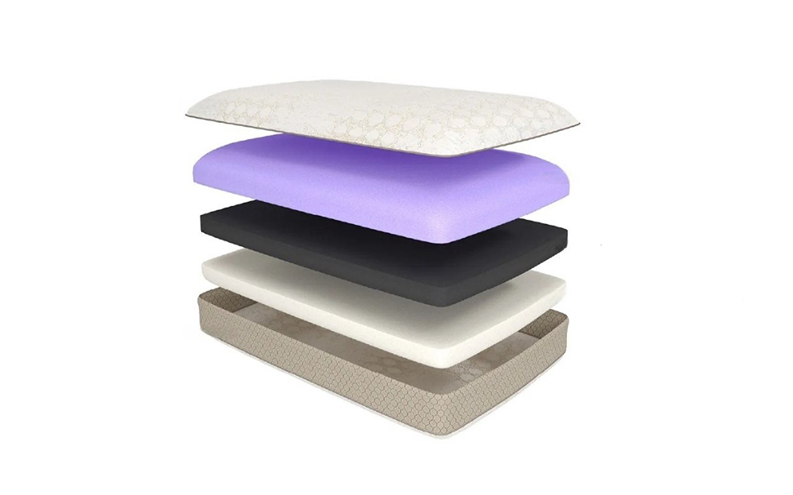 Ortho Transform pillow, product photo on white background, view 3