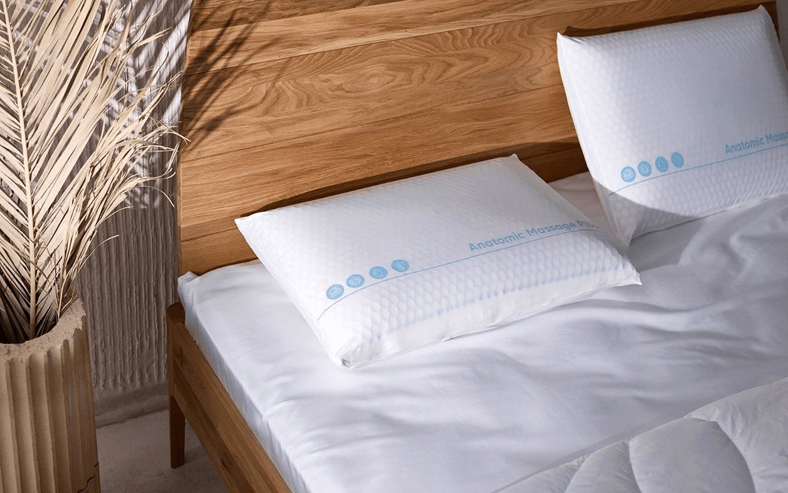 Resty pillow in a bedroom interior, view 3