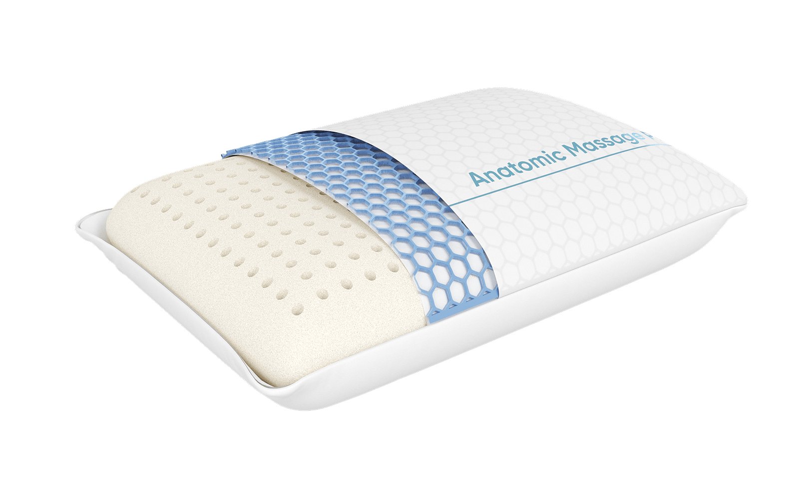 Resty pillow, product photo on white background, view 1