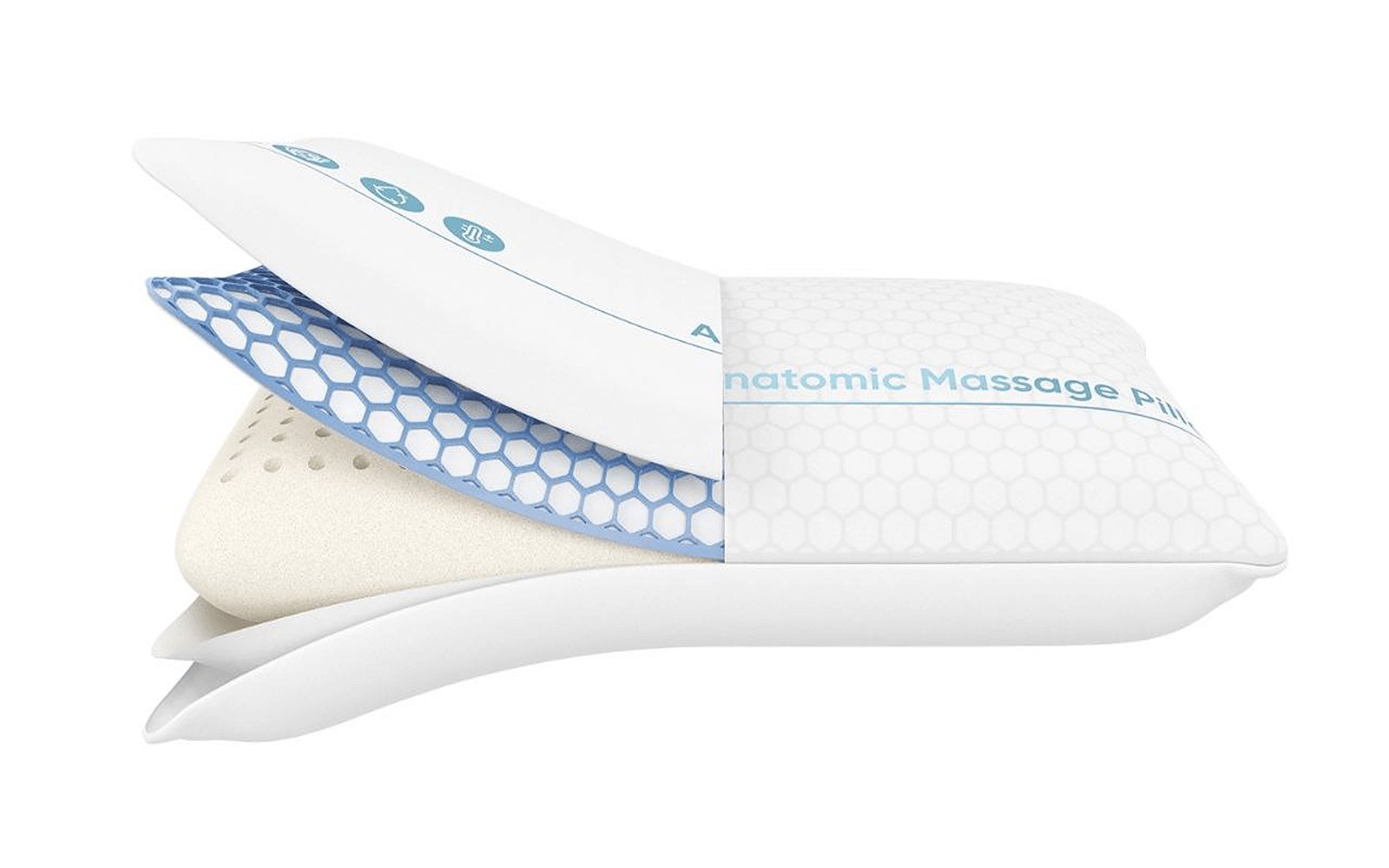 Resty pillow, product photo on white background, view 2