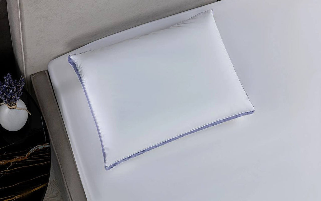 Sigma pillow in a bedroom interior