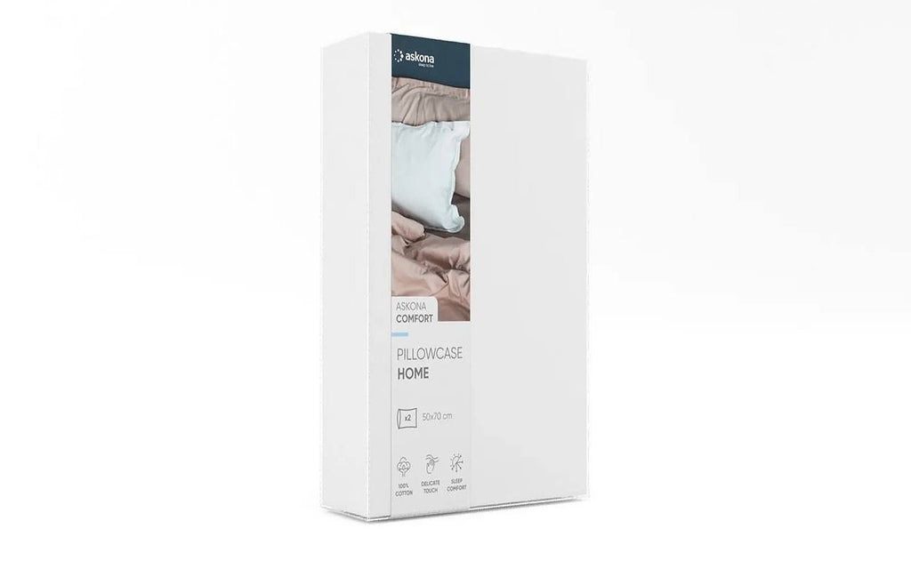 Askona Home pillowcase, product photo on white background, view 10