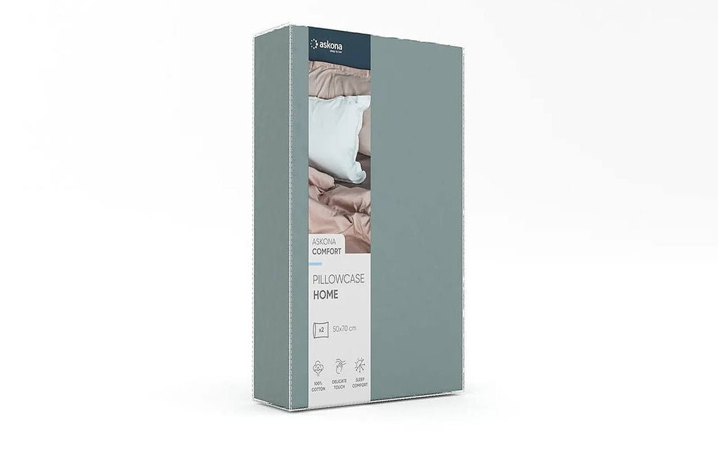 Askona Home pillowcase, product photo on white background, view 20
