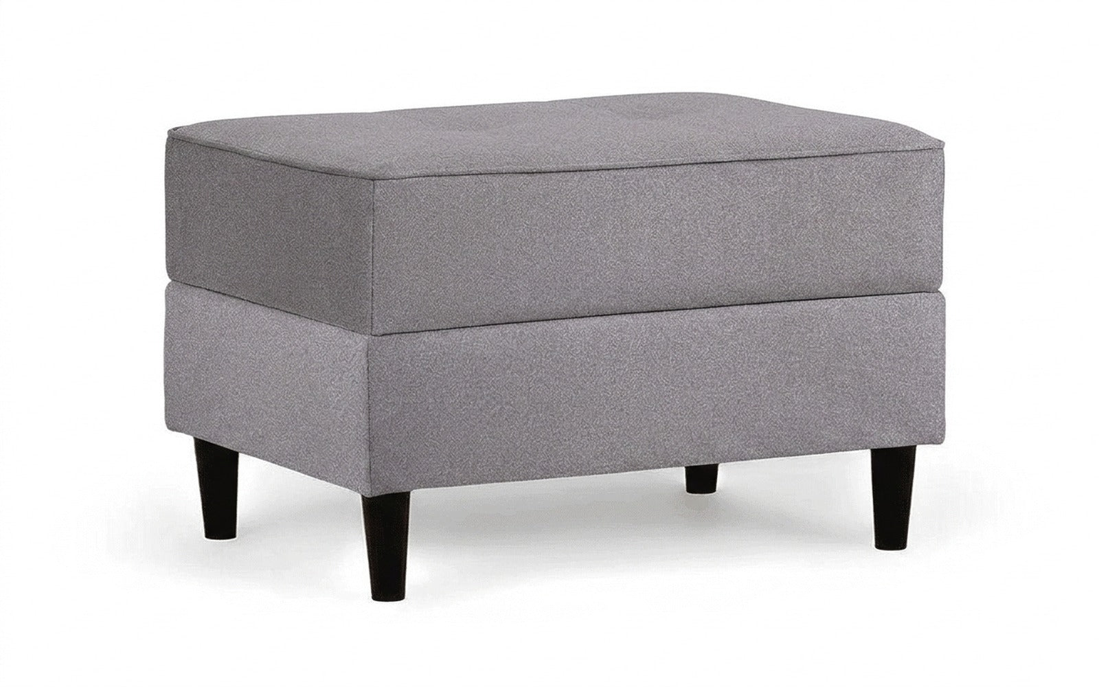 Amani Pro pouf in Aura 03 fabric, product photo on white background