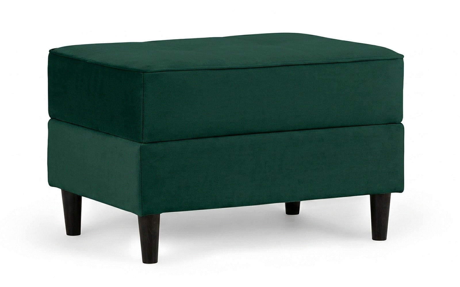 Amani Pro pouf in Aura 09 fabric, product photo on white background