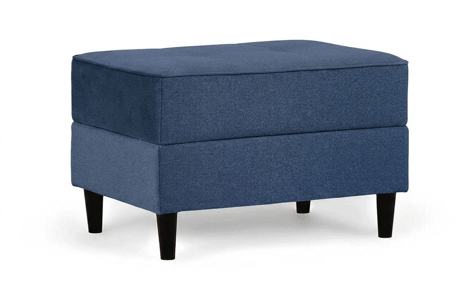 Amani Pro pouf in Aura 18 fabric, product photo on white background
