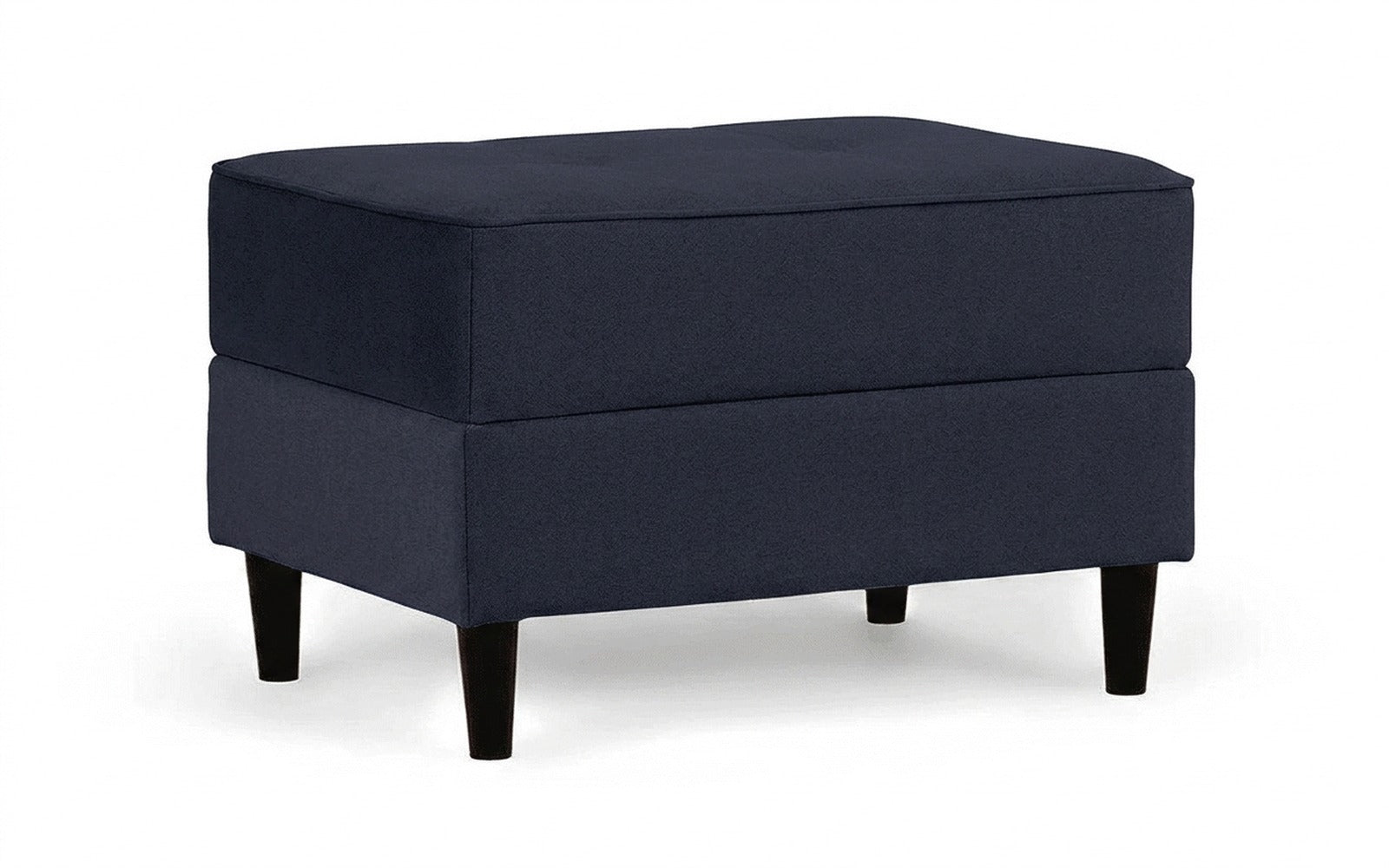 Amani Pro pouf in Casanova Scandy fabric, product photo on white background