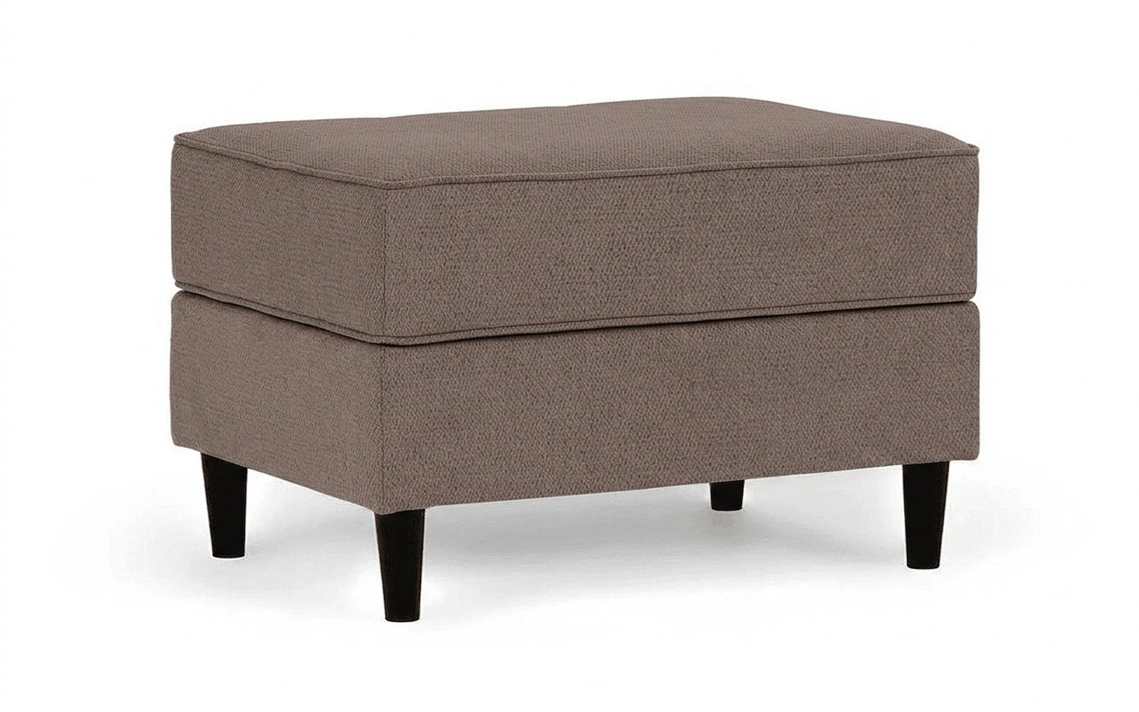 Amani Pro pouf in Royal I Shiitake fabric, product photo on white background