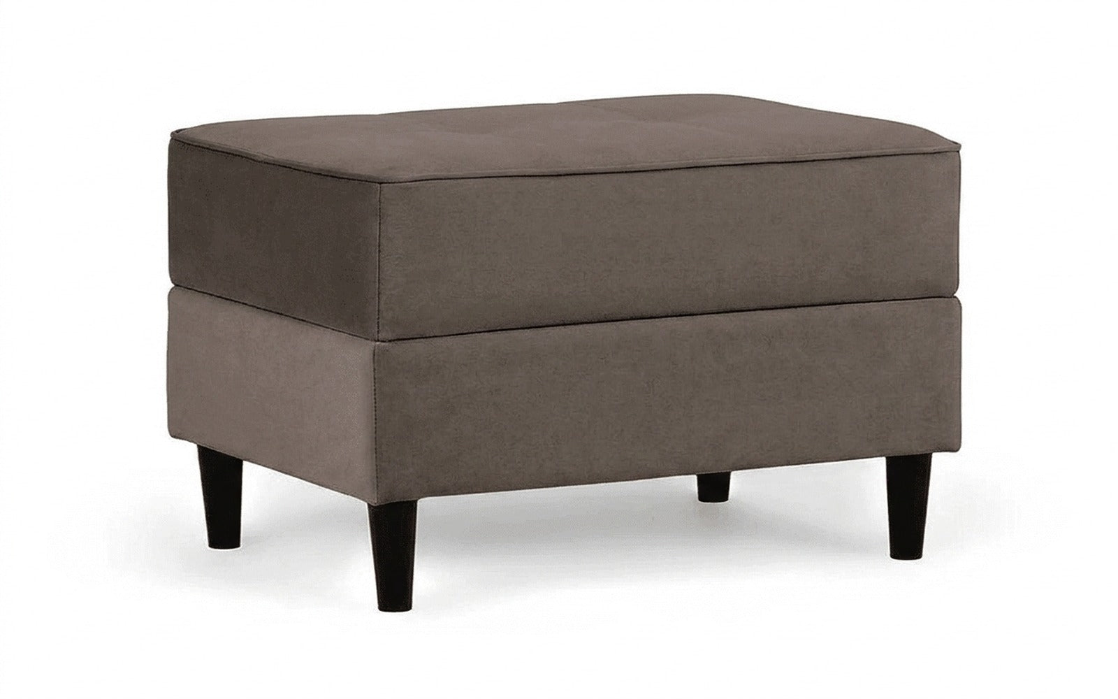 Amani Pro pouf in Shammy Matte fabric, product photo on white background