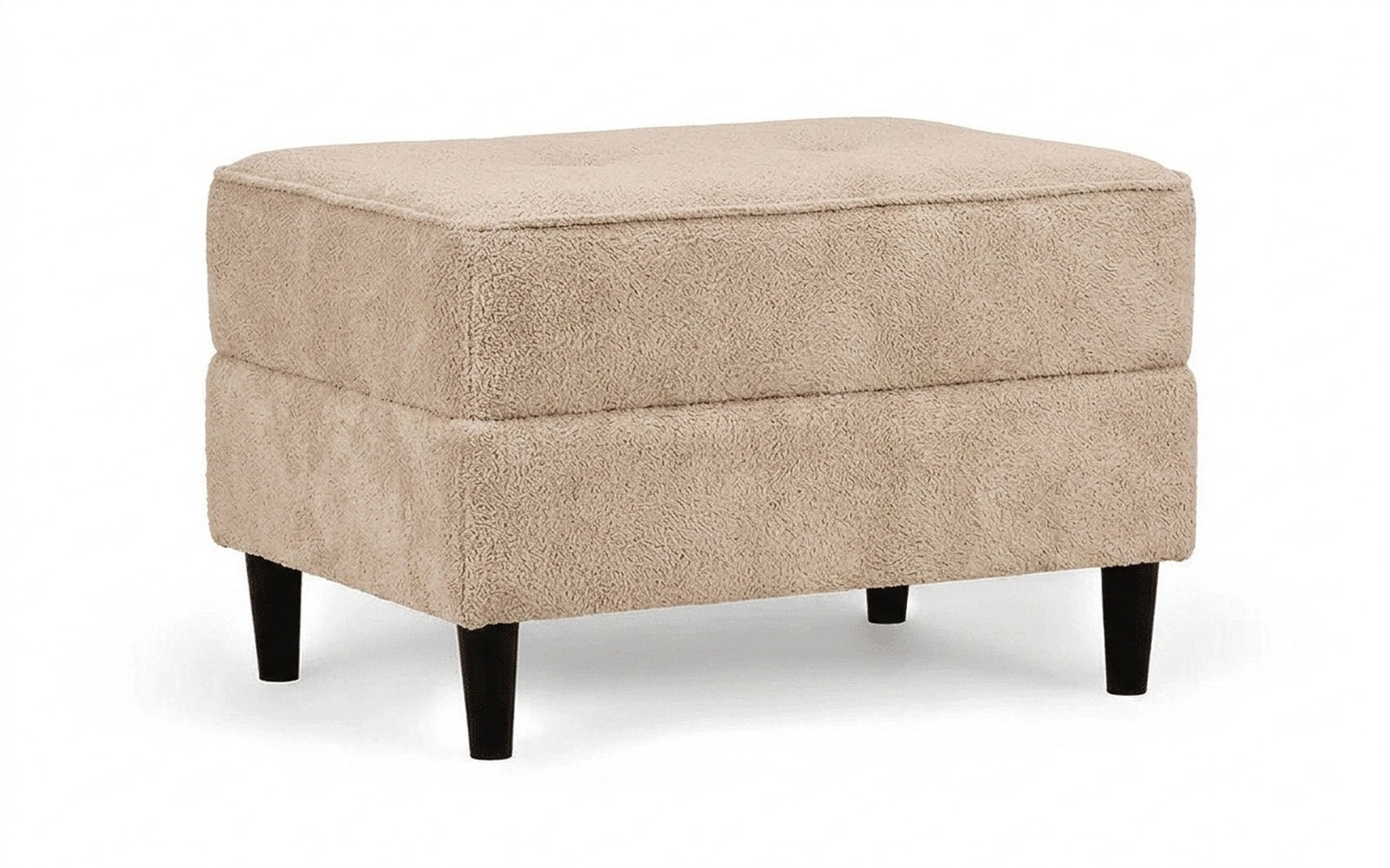 Amani Pro pouf in Soul 112 fabric, product photo on white background