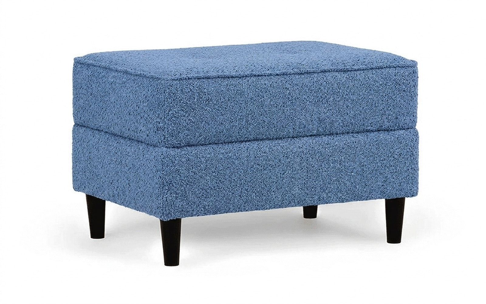 Amani Pro pouf in Soul 784 fabric, product photo on white background