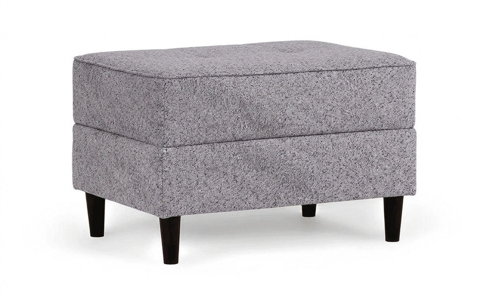 Amani Pro pouf in Soul 995 fabric, product photo on white background
