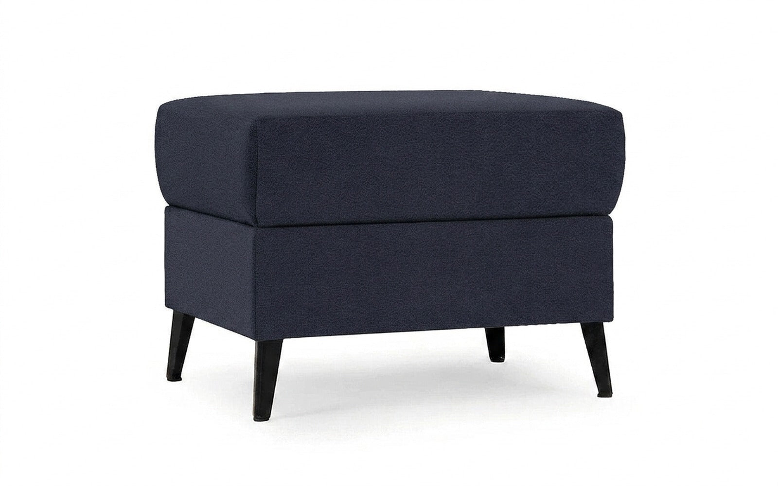 Laguna pouf in Casanova Scandy fabric, product photo on white background