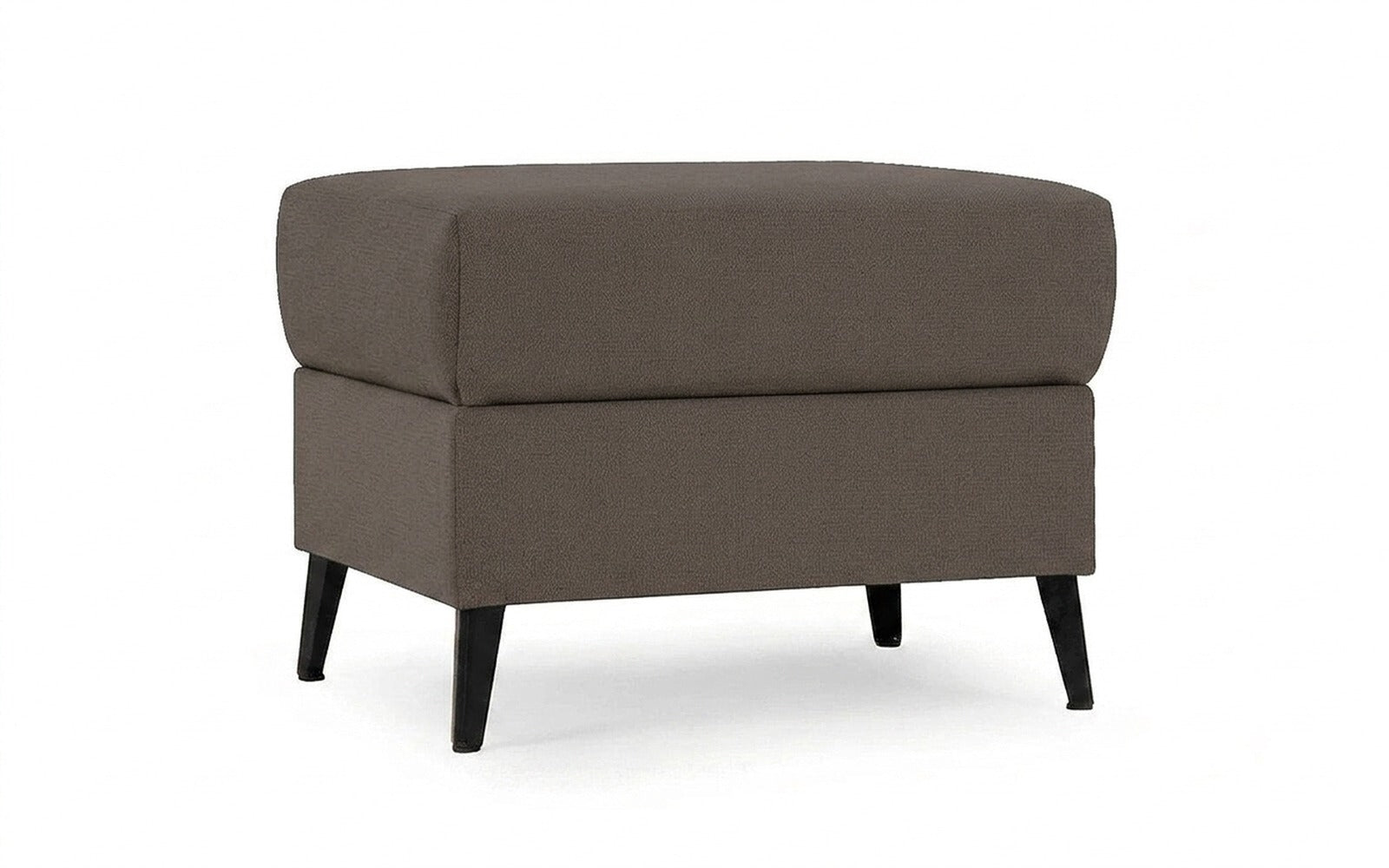 Laguna pouf in Dumont 08 fabric, product photo on white background