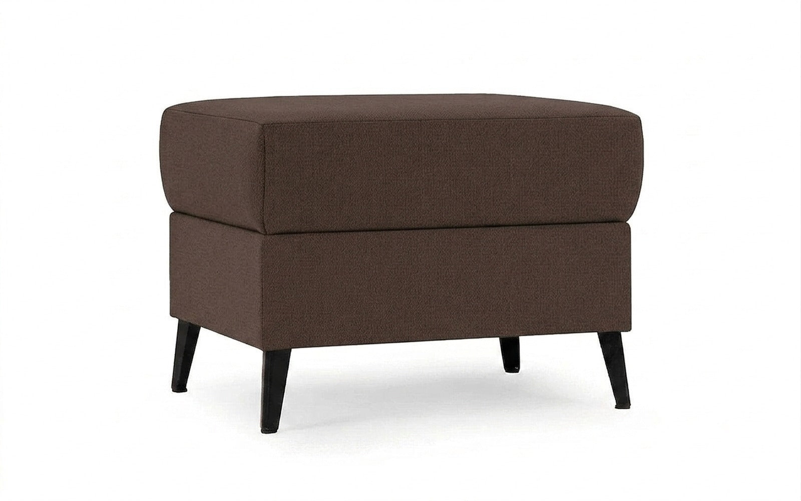 Laguna pouf in Dumont 31 fabric, product photo on white background
