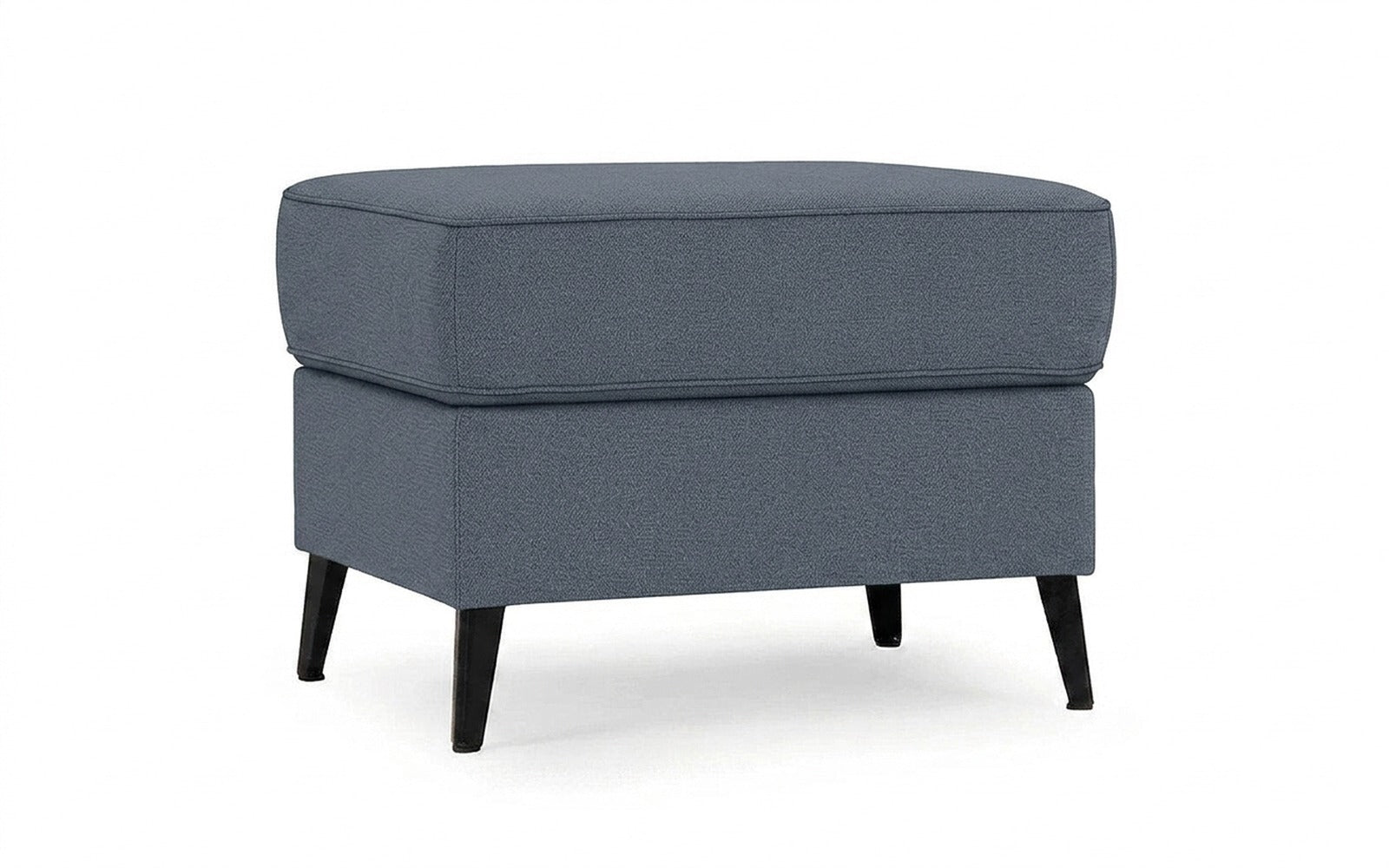 Laguna pouf in Dumont 32 fabric, product photo on white background