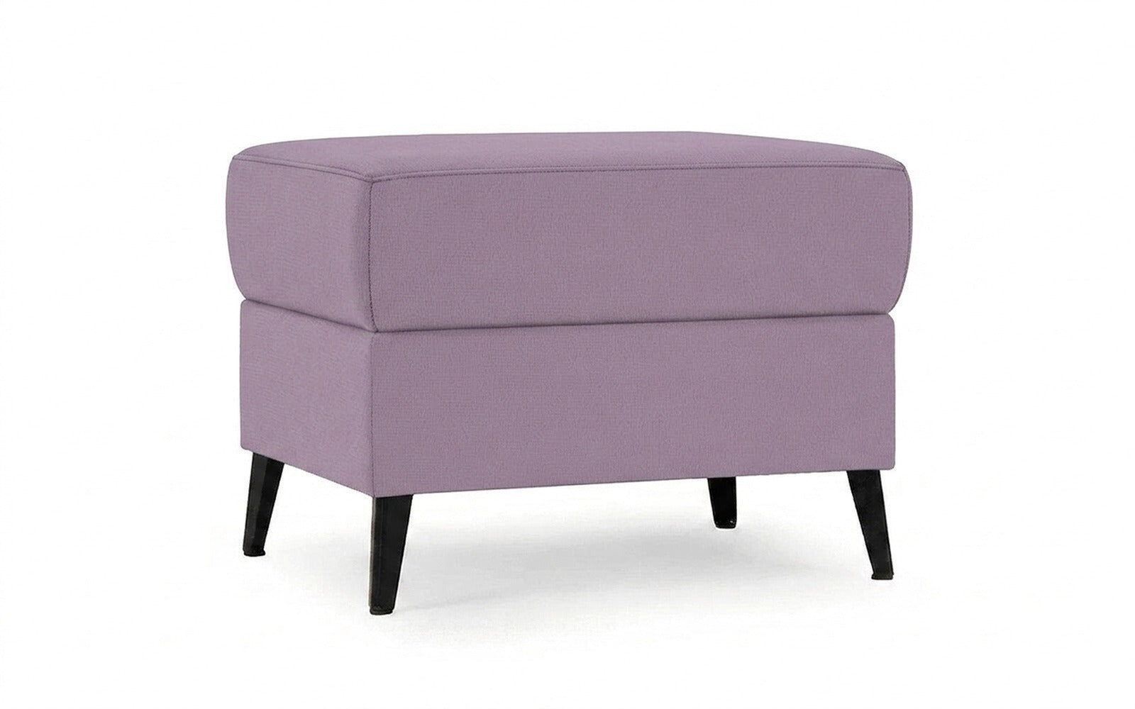 Laguna pouf in Velutto 11 fabric, product photo on white background